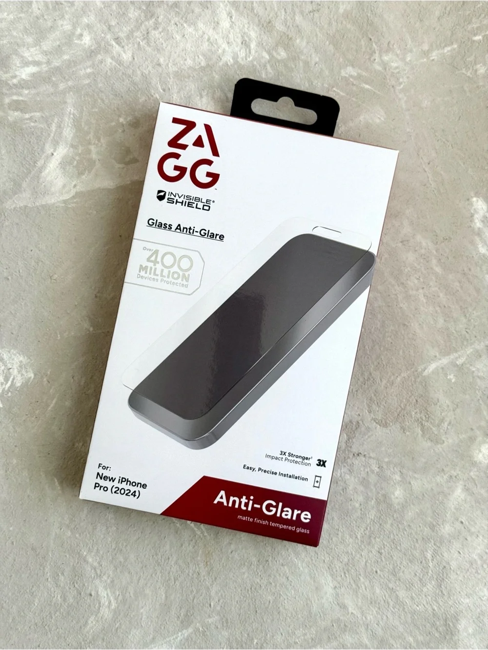 ZAGG InvisibleShield Glass Anti-Glare Screen Protector iPhone 16 Pro (2024) NEW